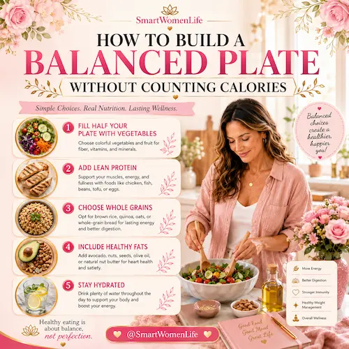 HOW TO BUILD A BALANCED PLATE WITHOUT COUNTING CALORIES